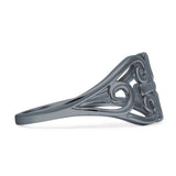 Cross Plain Ring Filigree Celtic 925 Sterling Silver