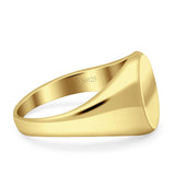 silver signet ring
