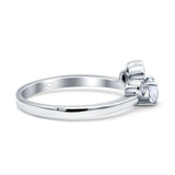 Marquise Art Deco Bridal Wedding Engagement Ring Simulated Cubic Zirconia 925 Sterling Silver