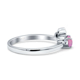 Marquise Art Deco Bridal Wedding Engagement Ring Simulated Cubic Zirconia 925 Sterling Silver