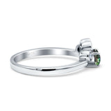 Marquise Art Deco Bridal Wedding Engagement Ring Simulated Cubic Zirconia 925 Sterling Silver
