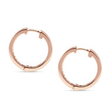 Minimalist Huggie Hoop Earrings CZ 925 Sterling Silver