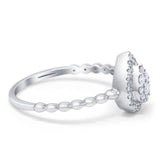 14K Gold 0.26ct Round 9mm G SI Promise Diamond Engagement Wedding Ring