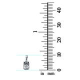 Sterling Silver Owl Pendant Charm 925 Sterling Silver