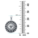 Smiley Sun Pendant Charn