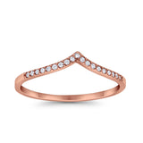 Eternity Wedding Band Ring Simulated Round CZ 925 Sterling Silver