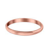Sterling Silver Wedding Band Ring Round 925 Sterling Silver (2mm)