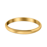 Sterling Silver Wedding Band Ring Round 925 Sterling Silver (2mm)