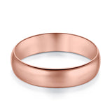 Sterling Silver Wedding Band Ring Round 925 Sterling Silver (7MM)