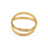 Criss Cross Ring Oxidized Band Solid 925 Sterling Silver Thumb Ring (19mm)