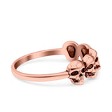 Skull Heads Ring