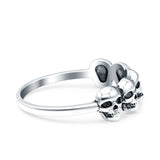 Skull Heads Ring