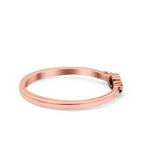 FBali Style Band Oxidized Solid 925 Sterling Silver Thumb Ring (3mm)