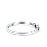 FBali Style Band Oxidized Solid 925 Sterling Silver Thumb Ring (3mm)