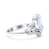 Marquise Art Deco Engagement Ring 925 Sterling Silver