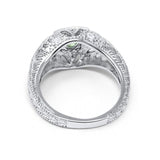 14K Gold 0.15ct Round Antique Style 5mm G SI Diamond Engagement Wedding Ring