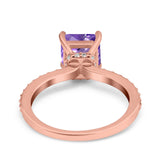 14K Gold 1.55ct Cushion Cut Vintage 7mm G SI Diamond Engagement Wedding Ring