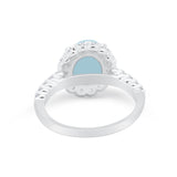 Solitaire Accent Wedding Ring Simulated Cubic Zirconia 925 Sterling Silver
