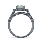 Two Piece Floral Ring