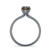 Marquise Solitaire Engagement Ring 7X14 Cubic Zirconia 925 Sterling Silver