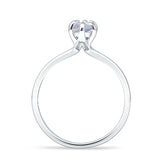 Marquise Solitaire Engagement Ring 7X14 Natural Moonstone 925 Sterling Silver