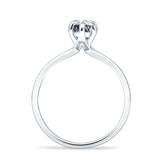 Marquise Solitaire Engagement Ring 5X10 Natural Rutilated Quartz 925 Sterling Silver