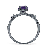 Marquise Split Shank Ring