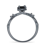 Marquise Split Shank Ring