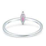 Solitaire Marquise Engagement Ring Cubic Zirconia 925 Sterling Silver