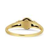 Princess Vintage Style Thumb Ring Fashion Oxidized Solid 925 Sterling Silver