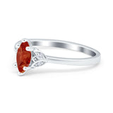 Marquise Art Deco Engagement Ring Simulated Cubic Zirconia 925 Sterling Silver