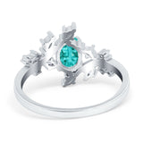 Oval Marquise Simulated Cubic Zirconia Ring 925 Sterling Silver