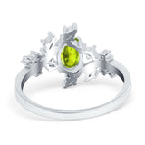 Oval Marquise Simulated Cubic Zirconia Ring 925 Sterling Silver