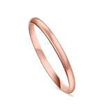 Sterling Silver Wedding Band Ring Round 925 Sterling Silver (2mm)