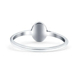 Flowers Ring Oxidized Band Solid 925 Sterling Silver Thumb Ring (6mm)
