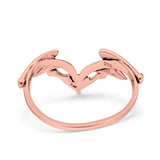 Oxidized Ring Band Solid 925 Sterling Silver Thumb Ring (12.9mm)
