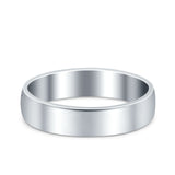 Moon Phases Band Oxidized Ring Solid 925 Sterling Silver (4mm)