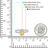 Twisted Rope Hidden Halo Oval Engagement Ring Cubic Zirconia 925 Sterling Silver