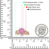 Art Deco Round Cubic Zirconia Infinity Leaf Design Bridal Ring 925 Sterling Silver