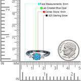 Infinity Round Three Stone Ring Cubic Zirconia 925 Sterling Silver