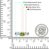 Round Cetlic Trinity Style Cubic Zirconia Ring 925 Sterling Silver