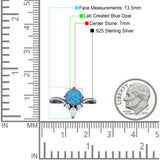 Round Cubic Zirconia V Midi Chevron Ring 925 Sterling Silver