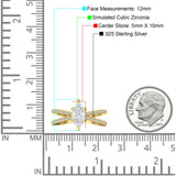 Marquise Split Shank X Ring Cubic Zirconia 925 Sterling Silver