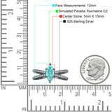 Marquise Split Shank X Ring Cubic Zirconia 925 Sterling Silver