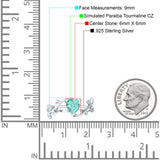Heart Leaf Art Deco Promise Ring Cubic Zirconia 925 Sterling Silver
