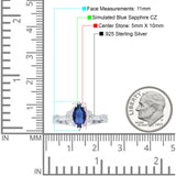Marquise Halo Beaded Ring Cubic Zirconia 925 Sterling Silver