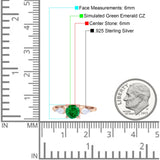 Three Stone Ring Kite Shape Accent Round Cubic Zirconia 925 Sterling Silver