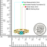 Vintage Style Floral Round Engagement Ring Cubic Zirconia 925 Sterling Silver