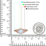 Art Deco Round Engagement Ring Cubic Zirconia 925 Sterling Silver