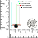 Halo Art Deco Engagement Wedding Bridal Ring Round Simulated Cubic Zirconia 925 Sterling Silver